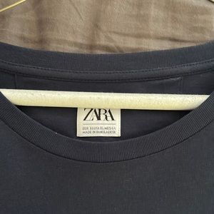 Zara shirt, dark blue